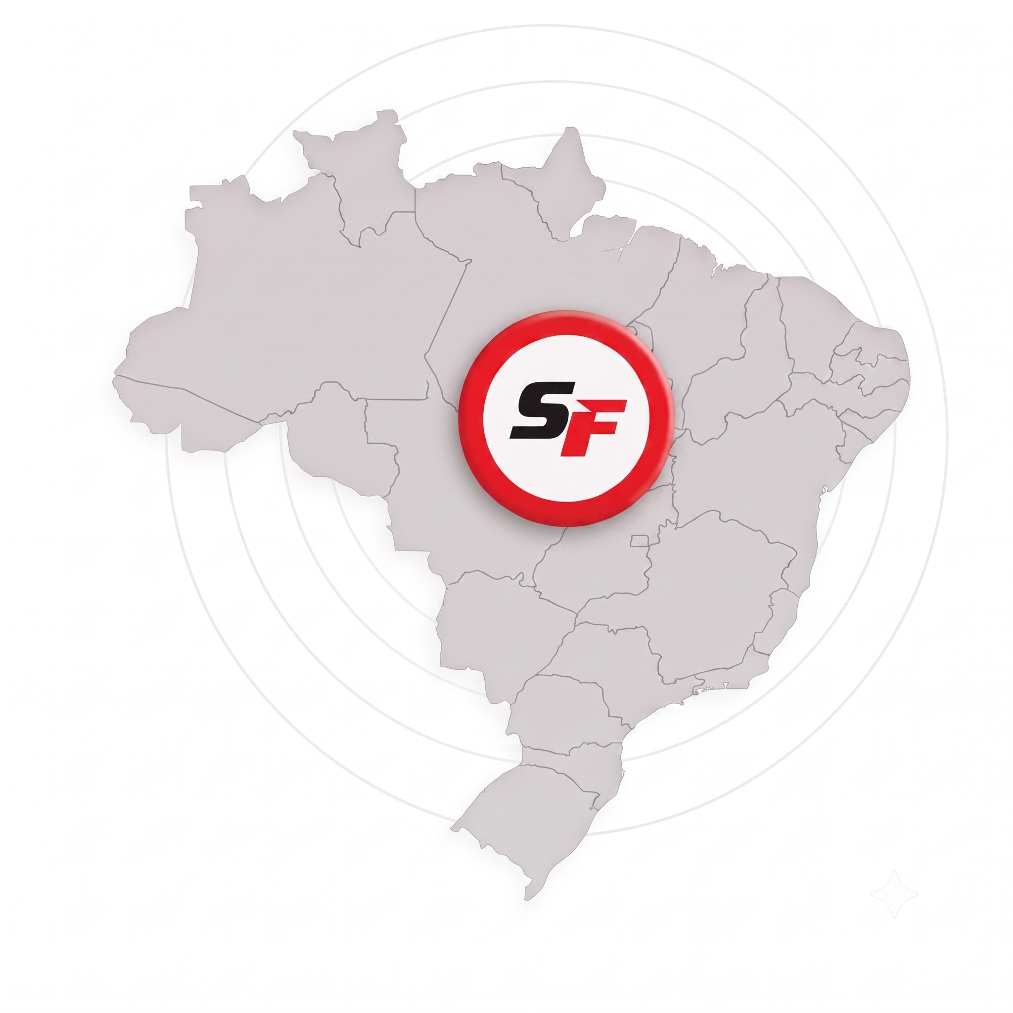 Mapa de atuação Smart Fire no Brasil